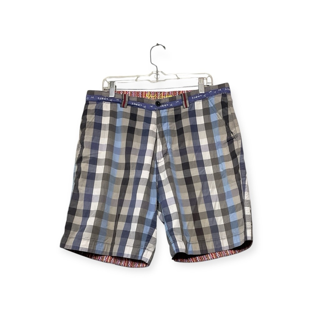 Men’s Robert‎ Graham plaid shorts, size 36